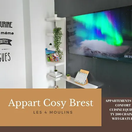Appart Cosy Brest  Extérieur photo
