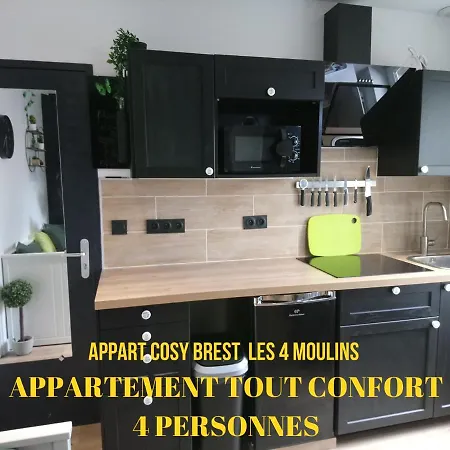 Appart Cosy Brest  Extérieur photo