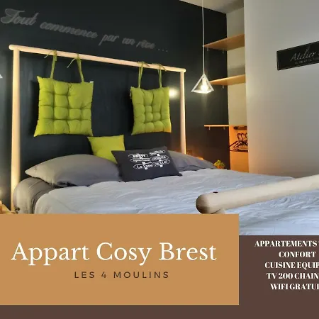 Appart Cosy Brest  Extérieur photo